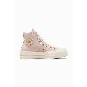 Converse tenisi Chuck Taylor All Star Lift femei, culoarea roz, A10431C imagine
