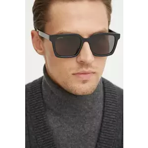 Gucci ochelari de soare barbati, culoarea negru, GG1582SK imagine