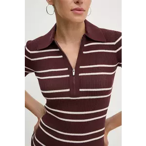 A.L.C. pulover femei, culoarea bordo, light, 7SWTP00620 imagine