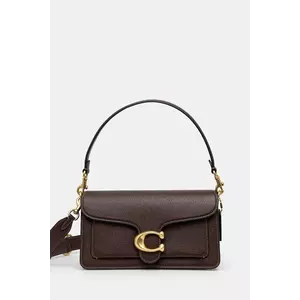 Coach poseta de piele culoarea maro imagine