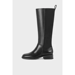 Vagabond Shoemakers ghete de piele SHEILA femei, culoarea negru, cu toc plat, 5835-101-20 imagine