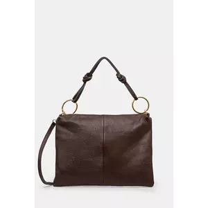 Answear Lab poseta de piele culoarea maro imagine