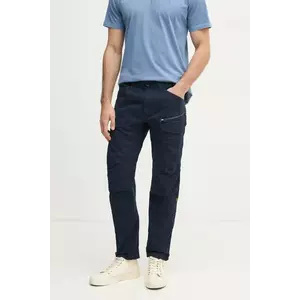 G-Star pantaloni bărbați, culoarea bleumarin, drept, D25665-D846 imagine