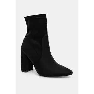 Answear Lab botine femei, culoarea negru, cu toc drept imagine