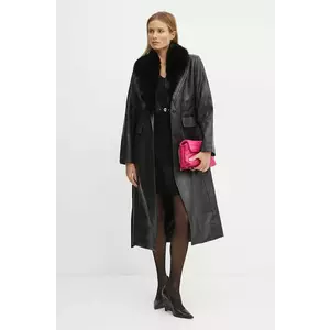 MICHAEL Michael Kors palton femei, culoarea negru, de tranzitie, 77B1402M52 imagine