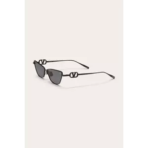 Valentino ochelari de soare VLOGO SIGN culoarea negru, VLS.135A imagine