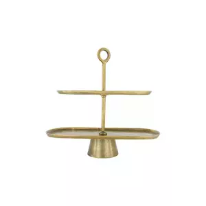home & lifestyle etajera 43 x 16, 5 x 39 cm culoarea galben imagine