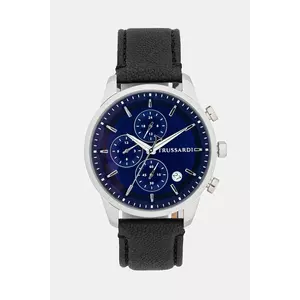 Trussardi ceas T-BRIDGE barbati, culoarea argintiu, R2451171001 imagine