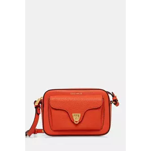 Coccinelle geantă de piele culoarea bordo, E1 MF6 55 04 01 imagine