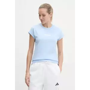 adidas tricou din bumbac Essentials Linear femei, JG8660 imagine