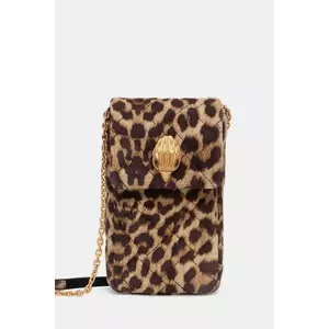 Kurt Geiger London geanta de mana din piele intoarsa culoarea maro, 2710039289 imagine