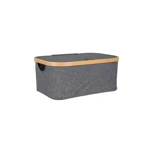 House Nordic container de depozitare Noto culoarea gri imagine