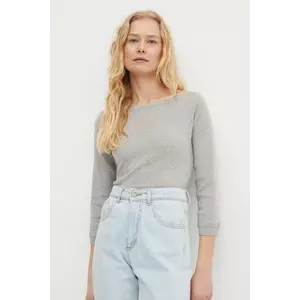 United Colors of Benetton pulover femei, culoarea gri, light, 1091D1M09 imagine