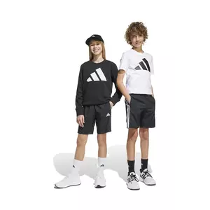 adidas pantaloni scurți copii culoarea negru, cu imprimeu, talie reglabila, JD8189 imagine
