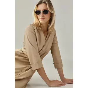 Medicine ochelari de soare culoarea negru imagine