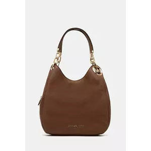MICHAEL Michael Kors poseta de piele culoarea maro imagine