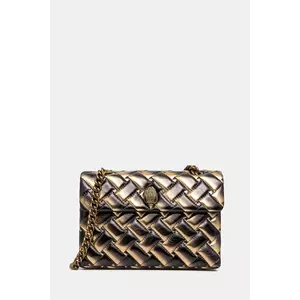 Kurt Geiger London poseta de piele culoarea auriu, 3586268109 imagine