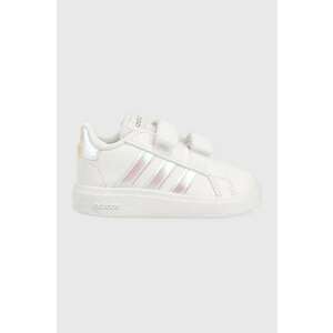 adidas sneakers pentru copii GRAND COURT 2. culoarea alb imagine