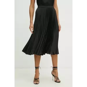 BOSS Orange fusta culoarea negru, midi, evazati, 50536271 imagine