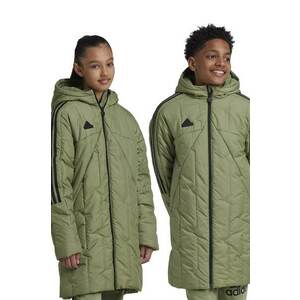 adidas geaca copii culoarea verde imagine