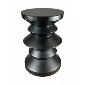 home & lifestyle masă pliantă cu tavă culoarea negru imagine