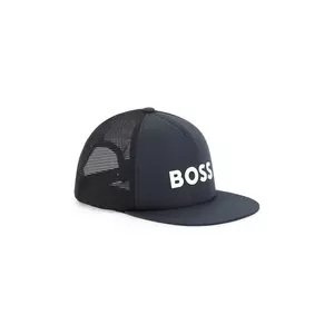 BOSS șapcă de baseball pentru copii culoarea albastru marin, cu imprimeu, J51686 imagine