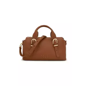 Tous geantă de piele BUCKLES culoarea maro, 2002189243 imagine