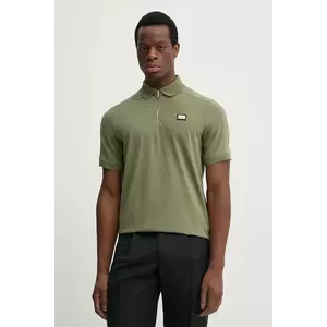Karl Lagerfeld tricou polo barbati, culoarea verde, cu imprimeu, 552221.745020 imagine