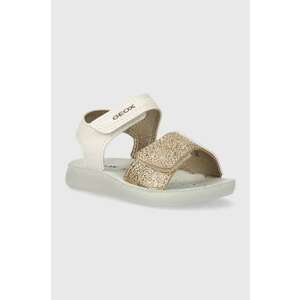 Geox sandale copii SANDAL LIGHTFLOPPY culoarea auriu imagine