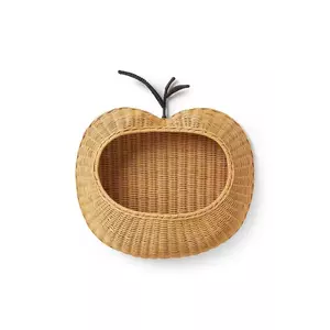 ferm LIVING coș de perete pentru depozitare Apple culoarea bej imagine