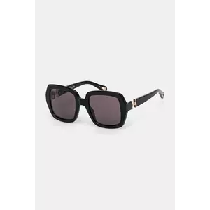 Chloé ochelari de soare femei, culoarea negru, CH0301S imagine