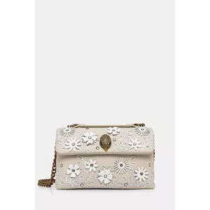 Kurt Geiger London poseta de piele KENSINGTON culoarea bej, 4373541109 imagine