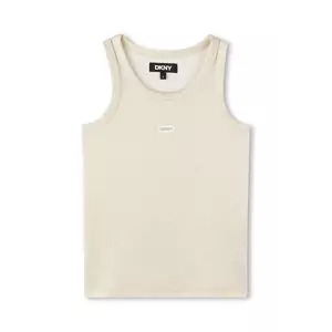 Dkny top copii culoarea auriu, D62286 imagine