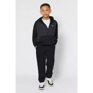 BOSS geaca copii culoarea negru, J52052 imagine