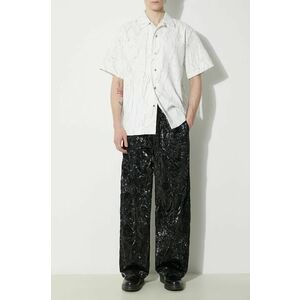 Han Kjøbenhavn pantaloni Elasticated Track Pants barbati, culoarea negru, drept, M-133836 imagine