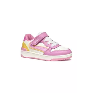 Geox sneakers pentru copii WASHIBA culoarea roz, J55HXA.0BCEW imagine