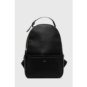 A.P.C. rucsac culoarea negru, mare, uni imagine