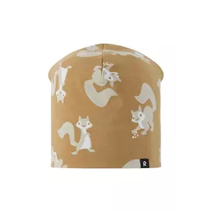 Reima sapca reversibila pentru copii Tanssi culoarea maro, din tesatura neteda, 5300056E imagine