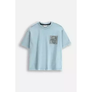 Coccodrillo tricou de bumbac pentru copii cu imprimeu, SAGE TIME BOY JUNIOR imagine