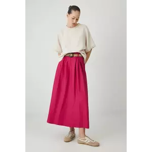 Medicine fusta culoarea roz, maxi, evazati imagine