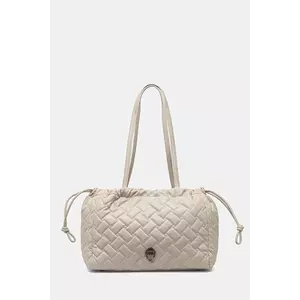 Kurt Geiger London geantă de piele KENSINGTON culoarea bej, 4370841109 imagine