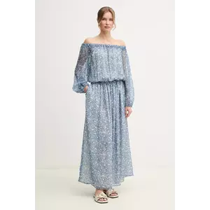 Weekend Max Mara rochie de matase maxi, evazată, 2515221162600 imagine