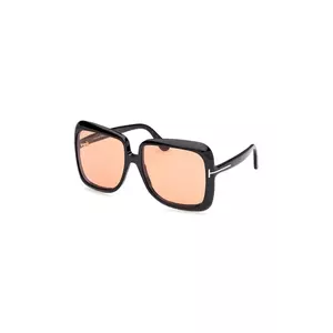 Tom Ford ochelari de soare Lorelai femei, culoarea negru, FT1156_5901E imagine