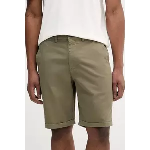 Barbour pantaloni scurți Washed Twill Chino Short bărbați, culoarea verde, MST0053 imagine