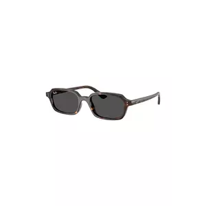 Ray-Ban ochelari de soare culoarea maro, 0RB4455 imagine