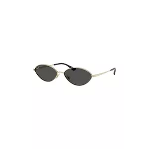 Ray-Ban ochelari de soare culoarea auriu, 0RB3757 imagine