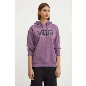 Vans bluza femei, culoarea violet, cu glugă, cu imprimeu, VN000A5RCIF1 imagine
