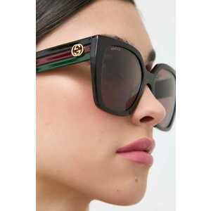 Gucci ochelari de soare femei, culoarea maro imagine