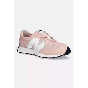 New Balance sneakers pentru copii GS327CGP culoarea portocaliu imagine