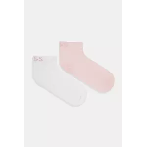 BOSS sosete 2-pack culoarea alb imagine